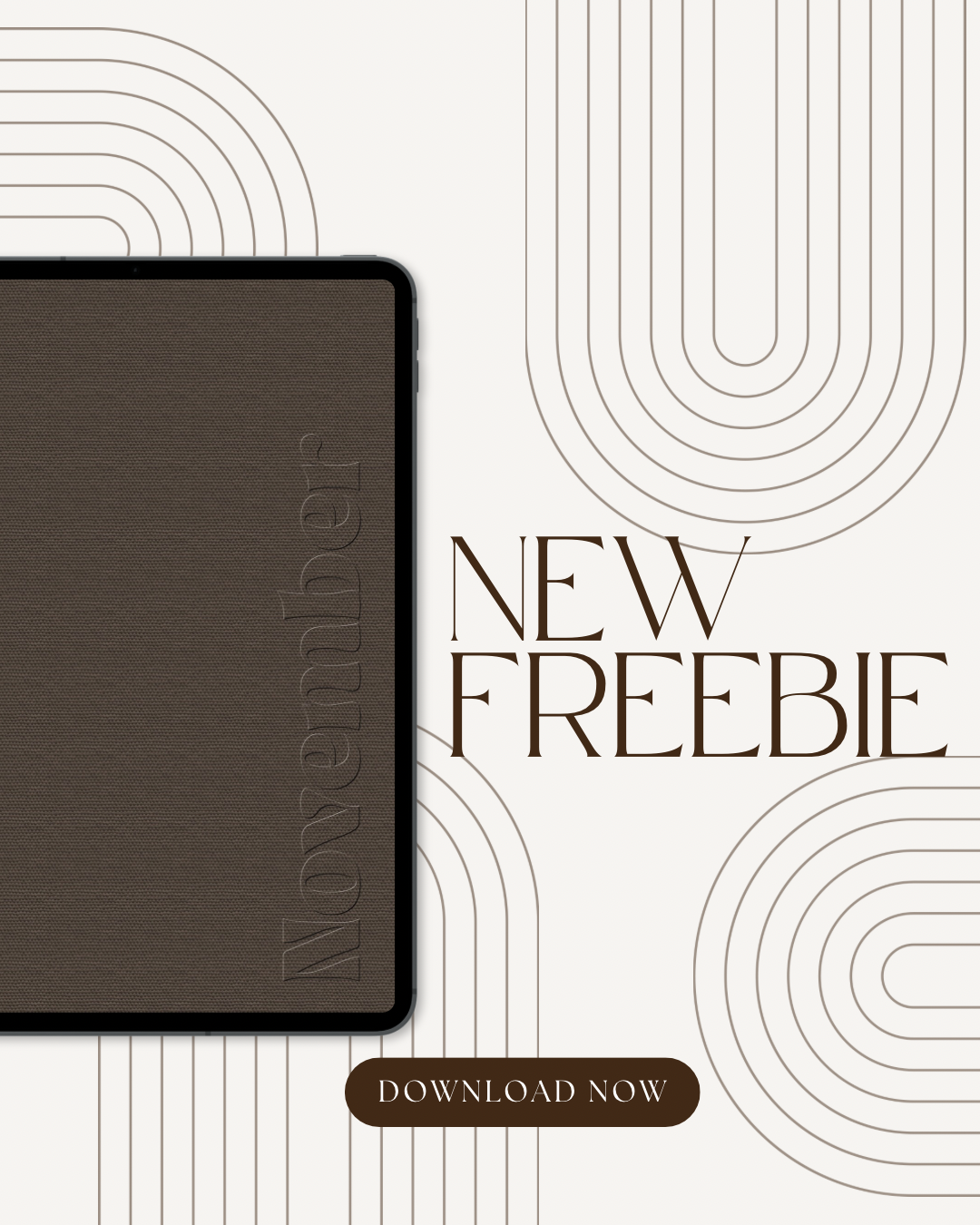 November freebie planner