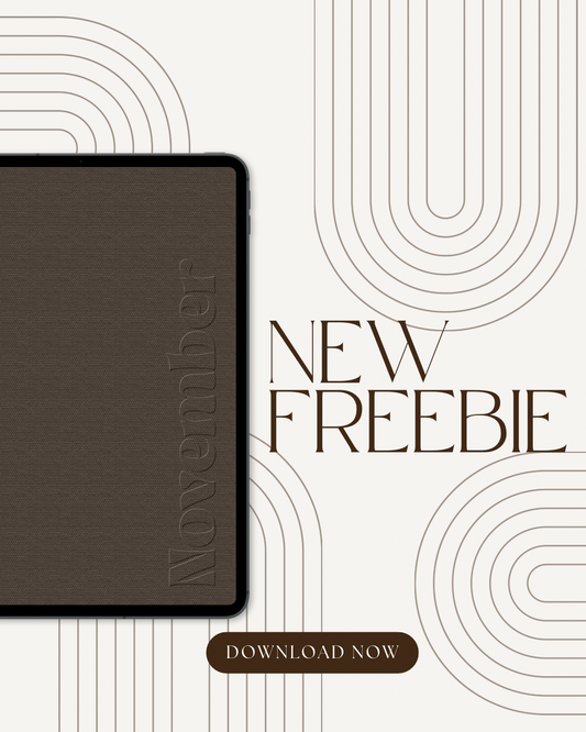 November freebie planner