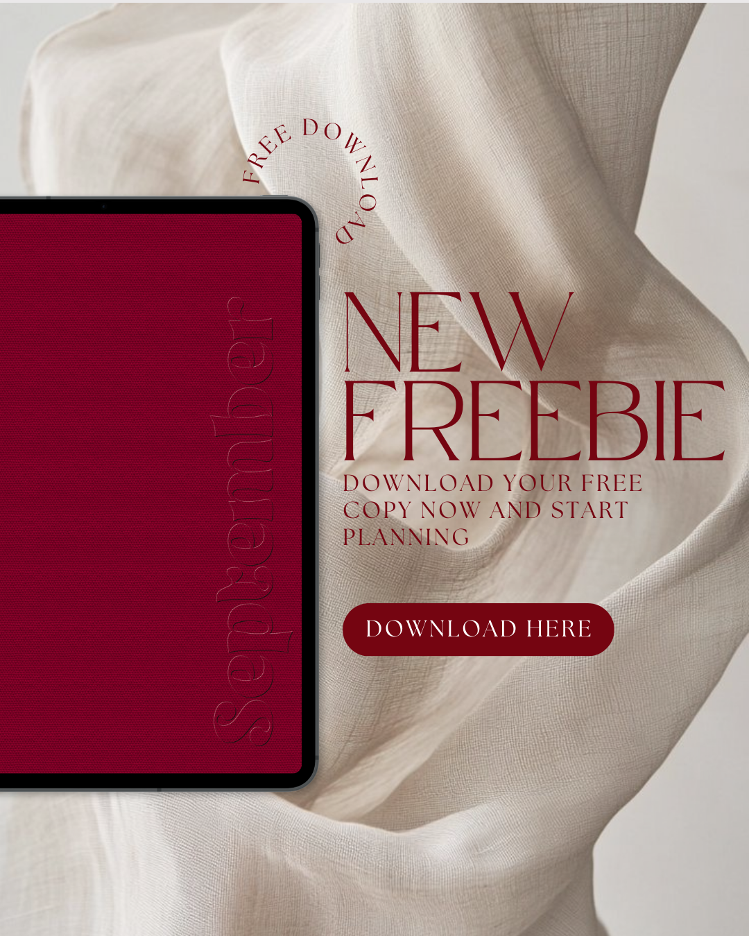 FREE September Digital Planner